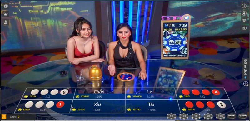 Hướng dẫn cách chơi Xóc đĩa livestream tại cổng game