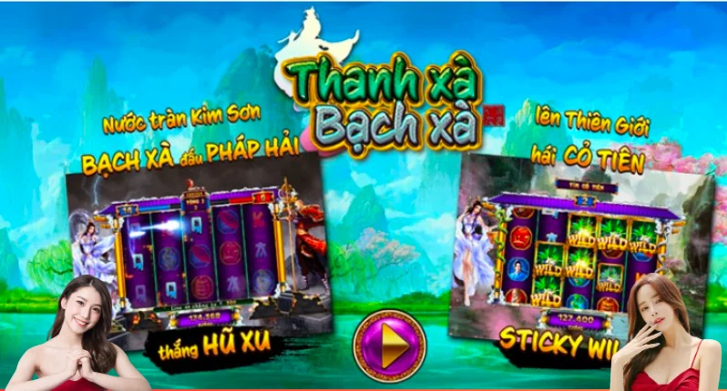 Nổ Hũ Thanh Xà Bạch Xà – Slot Game Ăn Thưởng Cao Tại 68gamebai